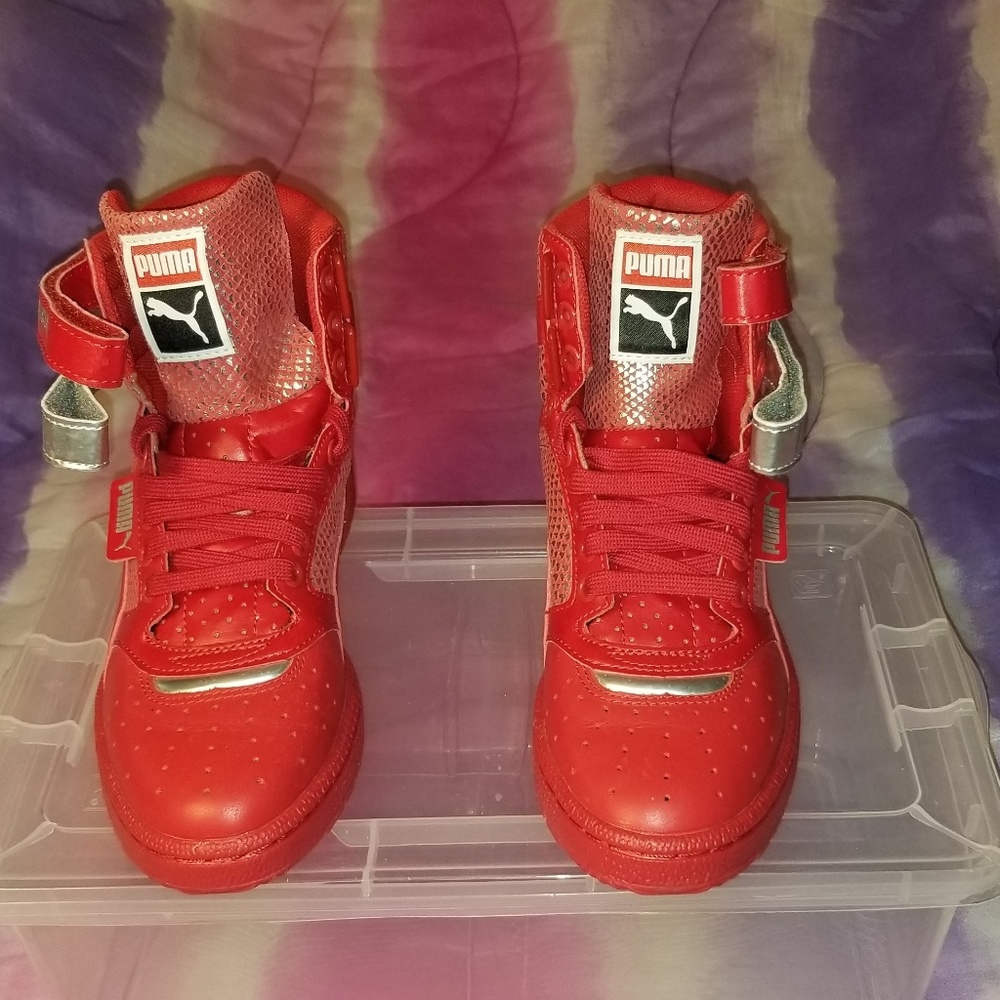 Puma high top womans shoes size 5.5 no box